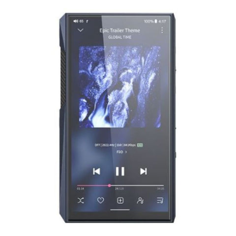 FiiO M23 Hi-Res MP3 Music Player Android 10 Snapdragon 660 with AK4191EQ+AK4499EX, 5.5inch, Lossless DSD/MQA, 5G WiFi (Dark Blue)