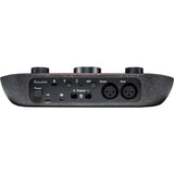 Focusrite Vocaster Two Podcasting Interface for Recording Host and Guest. Two Mic Inputs and Two Headphone Outputs, with Auto Gain, Enhance, and Mute. Small, Lightweight, and Powered by Computer
