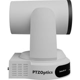 PTZOptics Link 4K SDI/HDMI/USB/IP PTZ Camera with 20x Optical Zoom (White) Bundle with HuddleCamHD (White)HCM-1 Small Universal Wall Mount Bracket and Anti-Static Screen Cleaning Wipes