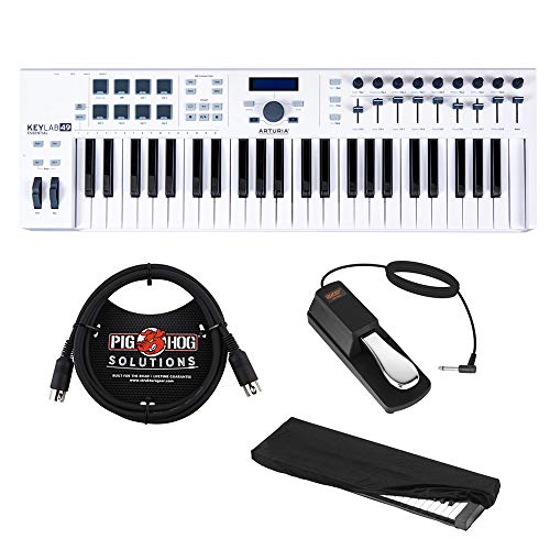arturia pedal Arturia KeyLab Essential 49 Universal MIDI Controller and Software wit – KELLARDS