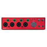 Focusrite Clarett+ 4Pre 18-in / 8-out Audio Interface Bundle with Studio Pro Monitor Headphones and XLR-XLR Cables