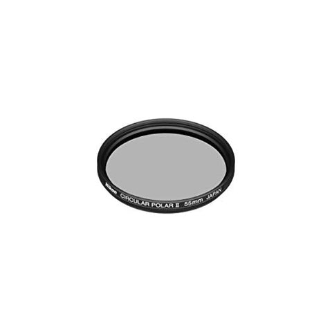 Nikon 55mm Circular Polarizer II Thin Ring Multi-Coated Glass Filter