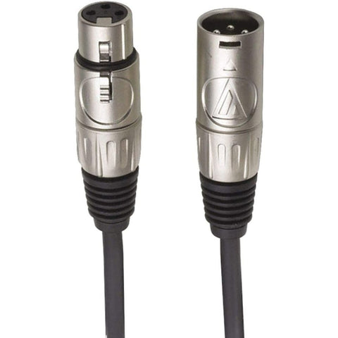 Audio-Technica AT8313-50 3-Pin XLR-F to XLR-M Balanced Microphone Cable (50')