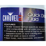 CHAUVET DJ QDF Quick Dissipating Fog Machine Fluid - 1 Gallon | Fog Machines (Packaging May Vary)