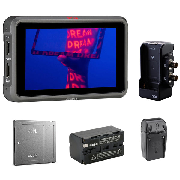 Atomos Ninja V+ 8K HDMI/SDI Monitor/Recorder Pro Bundle with
