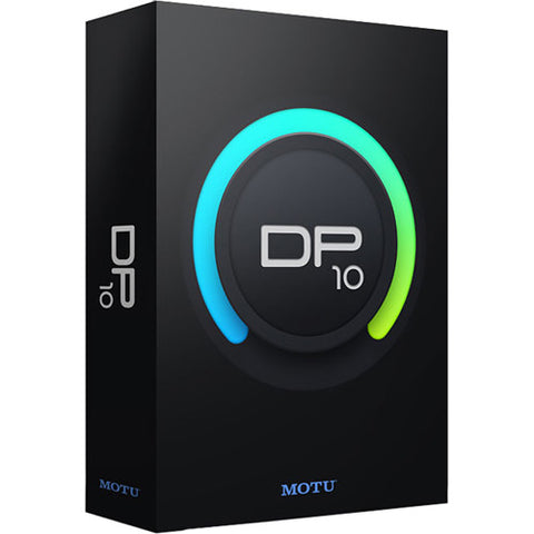 MOTU Digital Performer 10 - Audio/MIDI Music Production Software