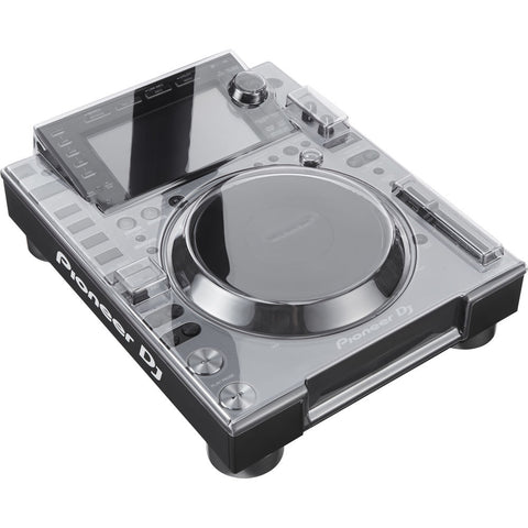 Decksaver DS-PC-CDJ2000NXS2 Polycarbonate Cover with Faceplate for Pioneer CDJ-2000 NXS2 (Smoked/Clear)