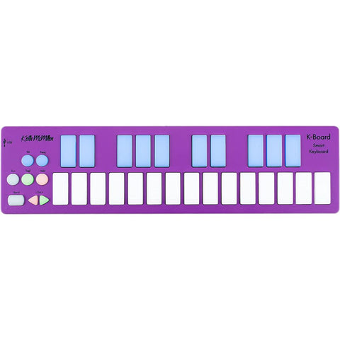 Keith McMillen Instruments K-Board-C Mini MPE MIDI Keyboard Controller (Orchid)