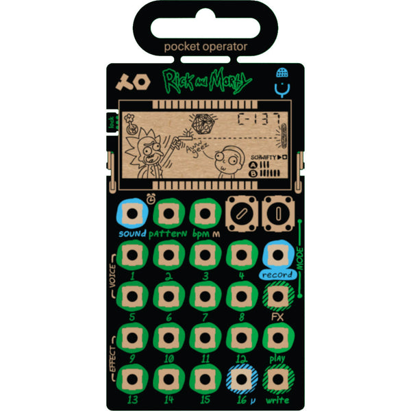 DTM・DAW PO-137 Rick & Morty teenage engineering PO-137 Rick and Morty Pocket Operator Micro