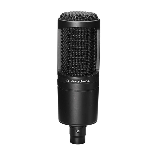 Audio-Technica AT2020 Studio Microphone Pack Bundle with MOTU M2