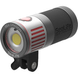 SeaLife Sea Dragon 4500 Pro Photo/Video LED Dive Light Head with Floating Wrist Strap, Silica Gel Metal Case & Spotter Bundle