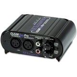 ART CLEANBox Pro Bi-Directiona Dual Channel Level Converter Box (CLEANBOXPRO) Bundle with 20" XLR-XLR Cable