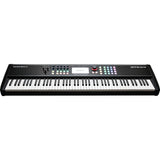 Kurzweil SP7 Grand 88-Key Stage Piano with FATAR TP/110 Keybed Bundle with Kurzweil KMR-3 Music Rack for SP7 Series, Auray Double-X Stand, X-Style Piano Bench, and Large Piano Case