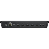Blackmagic Design ATEM Mini HDMI Live Stream Switcher with HDA-106 HDMI Cable 6' & Fastener Straps (10-Pack) Bundle