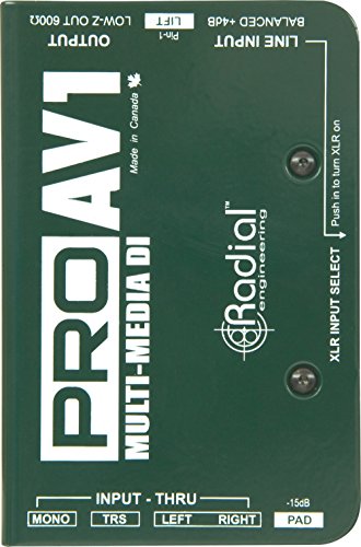 Radial Engineering ProAV1 - Audio/Video Passive Direct Box
