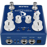 NUX NDO-6 Queen of Tone Dual Overdrive Pedal Stacked with Horseman and Morning Star