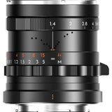 Thypoch Full-frame Photography Lens Simera 35mm f1.4 for Fujifilm X Mount -- Black