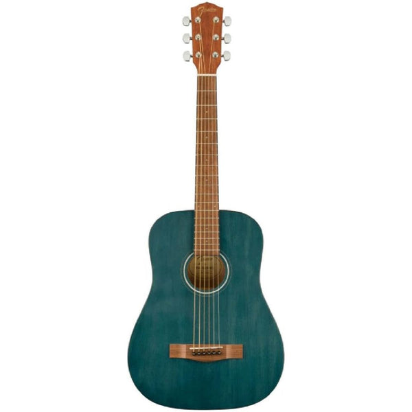 Fender FA-15 3/4 Scale Steel String Acoustic Guitar, with 2-Year Warranty, Blue, with Gig Bag