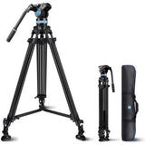 Sirui SH25 Aluminum Video Tripod with Fluid Head