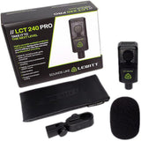 Lewitt LCT-240 Pro Value Pack Cardioid Condenser Microphone with Shockmount (Black)