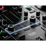 Hercules DJControl Inpulse 500 DJ Software Controller Bundle with Hercules HDP DJ60 Closed-Back, Over-Ear DJ Headphones