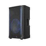 Gemini Sound GD-L215PRO 1300-Watt Professional PA Speakers with Bluetooth (Pair) Bundle with Auray SS-47S-PB Deluxe Steel Speaker Stands with Tripod Base and Carrying Case and 2x XLR Cable