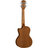 Luna Tattoo Concert Mahogany Acoustic/Electric Ukulele with Preamp & Gig Bag