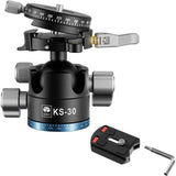 Sirui KS-30 Low Gravity QR Ball Head with Panning Arca-Type Plate