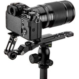 3 Legged Thing Ultra Plate Multifunctional Arca-Type QR Plate with Thingy Camera Platform (8", Matte Black)