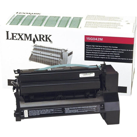 Lexmark C752 Magenta Hi Yield-Return Program Cart ( 15G042M )