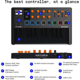 Arturia MiniLab 3 Orange Compact MIDI Keyboard and Pad Controller (Special Edition Orange and Black)