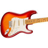 Fender Player II Stratocaster, Maple Fingerboard, Aged Cherry Burst Bundle with Fender FE620 Electric Guitar Gig Bag (Black), Fender 12-Pack Picks and Fender 10ft Instrument Cable