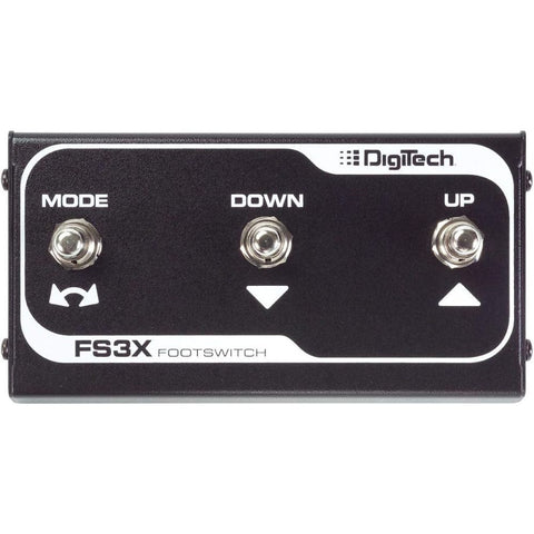 DigiTech 3-Button Footswitch with 10ft TRS cable