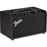 Fender Mustang LT40S Guitar Amplifier Bundle with Fender Telepath Wireless System, Mystic Ice Blue and Black and Joe Strummer Instrument Cable, Drab Green, 13ft