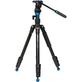 Benro A1883FS2C Aero2 Travel Angle Video Tripod Kit (Black)
