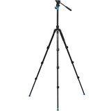 Benro A1883FS2C Aero2 Travel Angle Video Tripod Kit (Black)
