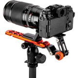 3 Legged Thing Ultra Plate Multifunctional Arca-Type QR Plate with Thingy Camera Platform (8", Copper)