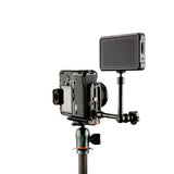 3 Legged Thing Darkness QR11-FBB 2.0 Universal L-Bracket for Full-Bodied Cameras, Matte Black