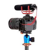3 Legged Thing Roxie Dedicated Camera L-Bracket for R5 & R6 Mirrorless Cameras - Arca Swiss Compatible Magnesium Alloy L-Bracket - Darkness Matte Black (Matte Black) (Roxie-B)