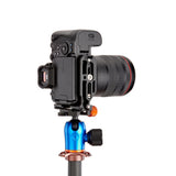 3 Legged Thing Roxie Dedicated Camera L-Bracket for R5 & R6 Mirrorless Cameras - Arca Swiss Compatible Magnesium Alloy L-Bracket - Darkness Matte Black (Matte Black) (Roxie-B)
