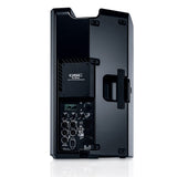 QSC K12.2 Active 12" Powered 2000 Watt Loudspeaker (Pair) Bundle with 2x Auray Steel Speaker Stand and 2x XLR-XLR Cable