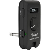 Fender Mustang Micro Plus Headphone Amplifier Bundle with Polsen HPC-A30 Closed-Back Studio Monitor Headphones