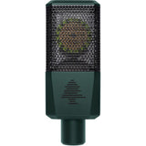 Lewitt LCT 440 PURE VIDA Edition Large-Diaphragm Cardioid Condenser Microphone (Limited-Edition Rainforest Green) Bundle with Mic Stand with Fixed Boom and XLR Cable