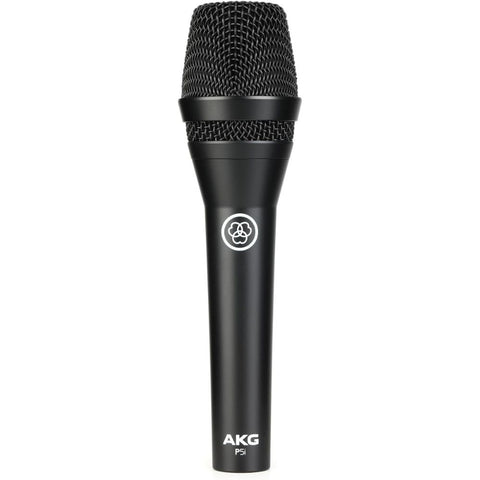 AKG Pro Audio P5i Dynamic Vocal Microphone with Harman Connected PA Compatibility,Black