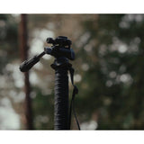 LEGENDS ALANA Monopod SUPER KIT Blk/Grey w/Wrist Strap, AHTRINITYDARK Videohead, DOCZ2 Foot Stabilizer