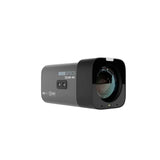 PTZOptics Studio 4K Camera with 12x Optical Zoom (Gray) Bundle with Delvcam VGRIP-2 LCD Monitor Multi-Arm Clamp Mount
