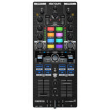 Reloop Mixtour Pro Portable 4-Deck DJ Controller for djay Pro Bundle with Polsen HPC-A30 Closed-Back Studio Monitor Headphones