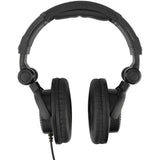 Reloop Mixtour Pro Portable 4-Deck DJ Controller for djay Pro Bundle with Polsen HPC-A30 Closed-Back Studio Monitor Headphones