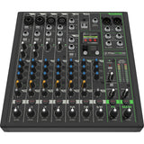 Mackie ProFX10 GO Battery-Powered 10-Channel Analog Audio Mixer With Bluetooth, USB-C Recording Modes, GigFX+ Effects, Onyx Preamps, EQ, Compression, Up to 8 Hours Battery Life