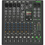 Mackie ProFX10 GO Battery-Powered 10-Channel Analog Audio Mixer With Bluetooth, USB-C Recording Modes, GigFX+ Effects, Onyx Preamps, EQ, Compression, Up to 8 Hours Battery Life